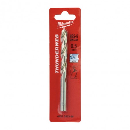 WIERTŁA DO METALU Ø DO 5 MM - 10 SZTUK  HSS-R - DIN 338