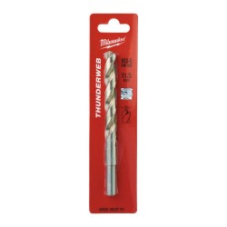 WIERTŁA DO METALU Ø DO 5 MM - 10 SZTUK  HSS-R - DIN 338
