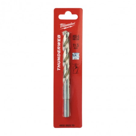 WIERTŁA DO METALU Ø DO 5 MM - 10 SZTUK  HSS-R - DIN 338