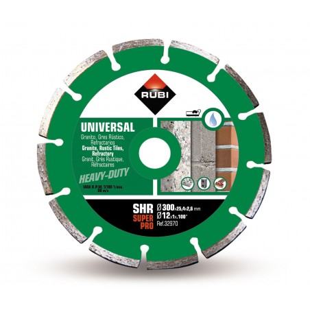 Tarcza diamentowa Rubi SHR300 SUPERPRO 300x25, 4mm