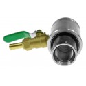 Adapter obrotowy do wiercenia na mokro 1/2 zew. - M16 wew. TITANIUM
