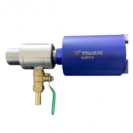 Adapter obrotowy do wiercenia na mokro 1/2 zew. - M16 wew. TITANIUM
