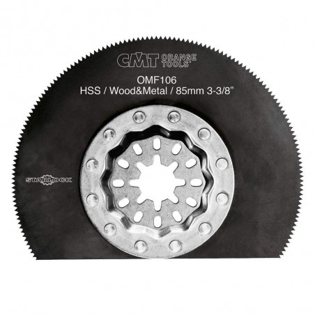 Brzeszczot okrągły HS 85 mm do drewna i metalu CMT OMF106-X5, 5 szt.