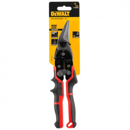 Nożyce precyzyjne do cięcia blachy ERGO lewe DeWalt DWHT14673-0