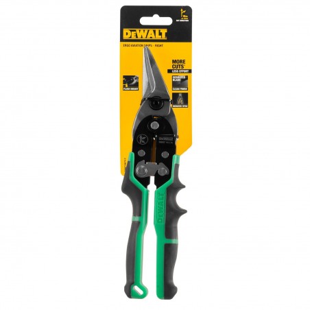 Nożyce precyzyjne do cięcia blachy ERGO lewe DeWalt DWHT14673-0