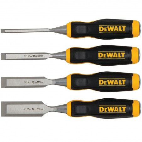 Zestaw dłut do drewna DeWalt DWHT0-16063, 4 szt.