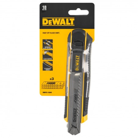 Nóż z ostrzem łamanym 25 mm DeWalt DWHT0-10250