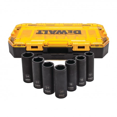 Zestaw nasadek udarowych 1/2'' DeWalt DWMT74737-0