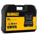 Zestaw nasadek 1/2" DeWalt DWMT19241-1, 22 elementów