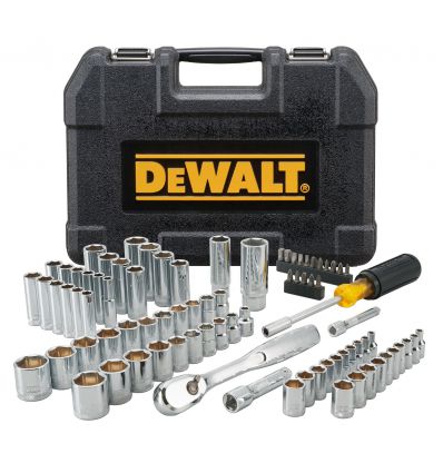 Zestaw nasadek 1/4" i 3/8" z akcesoriami DeWalt DWMT81531-1, 84 elementy