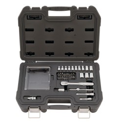 Zestaw nasadek 1/4" z grzechotką DeWalt DWMT19238-1, 37 elementów