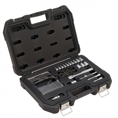 Zestaw nasadek 1/4" z grzechotką DeWalt DWMT19238-1, 37 elementów