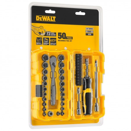 Zestaw nasadek NANO 1/4" DeWalt DWMT81610-0, 50 elementów