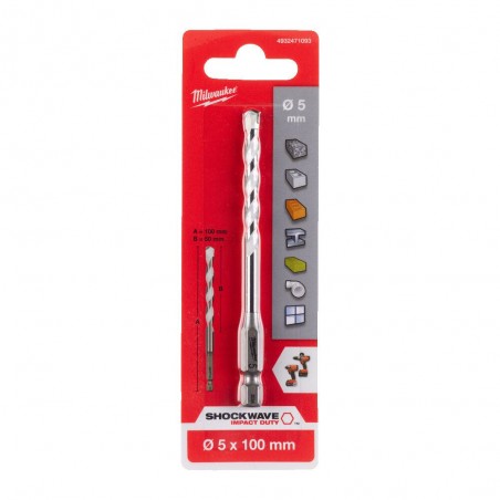 Wiertło uniwersalne 3x90 mm Milwaukee