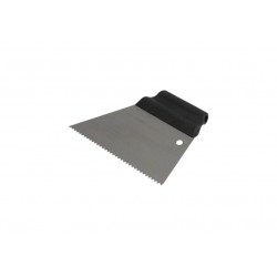 Szpachla metalowa 180 mm z zębem trójkątnym 3 mm Kubala 0517