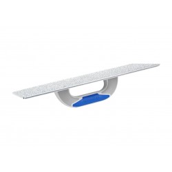 Paca nierdzewna gładka 130x480 mm zaokrąglona Kubala 0256