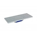 Paca nierdzewna gładka 130x480 mm zaokrąglona Kubala 0256