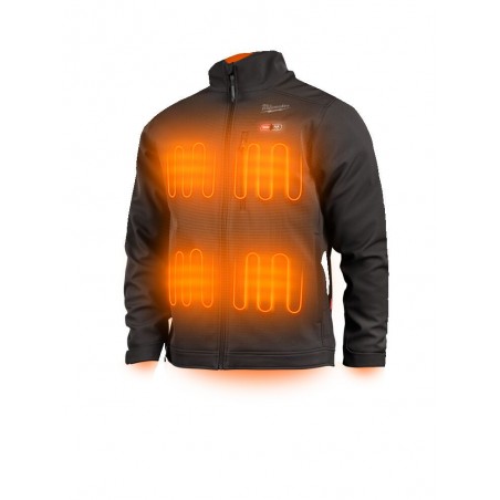 Kurtka podgrzewana czarna 12V Milwaukee Premium M12 HJBL5-0 (XXXL)