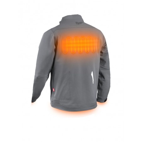 Kurtka podgrzewana szara 12V Milwaukee Premium M12 HJGREY5-0 (L)