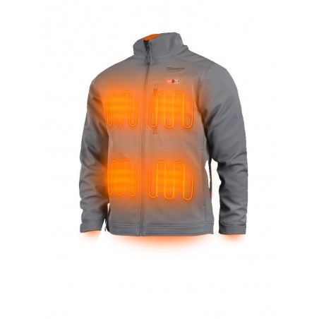 Kurtka podgrzewana szara 12V Milwaukee Premium M12 HJGREY5-0 (XL)