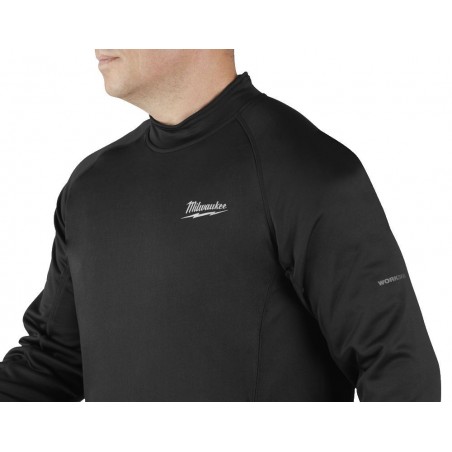 Koszulka podgrzewana czarna 4V USB Milwaukee Workskin L4 HBLB-301S (S)