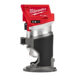 Frezarka górnowrzecionowa 18V z tulejami zaciskowymi 8mm/6mm Milwaukee M18 FTR8-0X