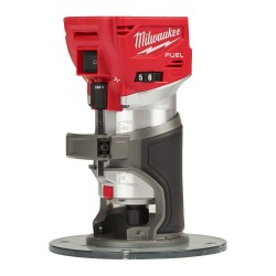 Frezarka górnowrzecionowa 18V z tulejami zaciskowymi 8mm/6mm Milwaukee M18 FTR8-0X