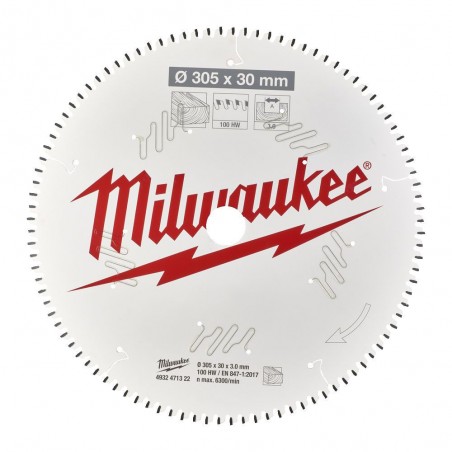 Tarcza do drewna do ukośnicy 305 mm Milwaukee