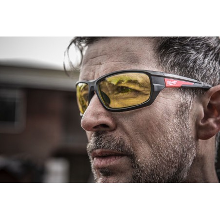 Okulary ochronne bezbarwne Milwaukee Premium