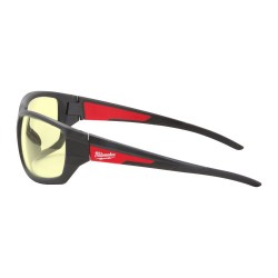 Okulary ochronne żółte szkła Milwaukee Premium