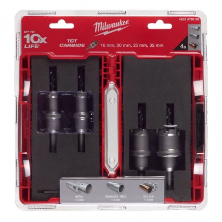 Otwornica z węglika spiekanego 16 mm Milwaukee TCT