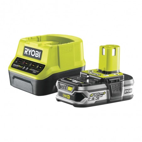 Akumulator 18V 2,5 Ah + Ładowarka ONE+ Ryobi RC18120-125