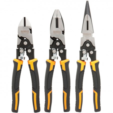 Zestaw 3 szczypiec uniwersalnych DeWalt DWHT0-70485