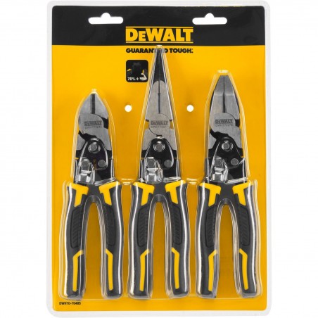 Zestaw 3 szczypiec uniwersalnych DeWalt DWHT0-70485