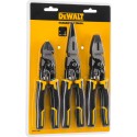 Zestaw 3 szczypiec uniwersalnych DeWalt DWHT0-70485