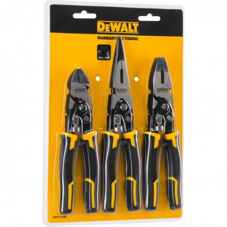 Zestaw 3 szczypiec uniwersalnych DeWalt DWHT0-70485