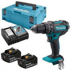Wiertarko-wkrętarka udarowa Makita DHP482RFJ 18V