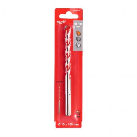Wiertło do betonu 10x150 mm Milwaukee Premium