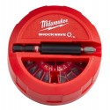 Zestaw bitów PH, PZ, TX 25 mm Milwaukee Shockwave Impact Duty, 15 el.