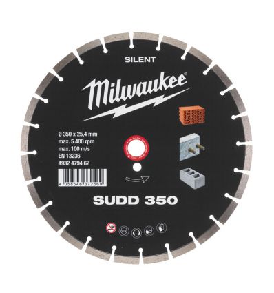 Tarcza diamentowa 350x25,4 mm Milwaukee SUDD350