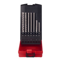 Zestaw wierteł do betonu SDS+ Milwaukee MX4, 7 szt
