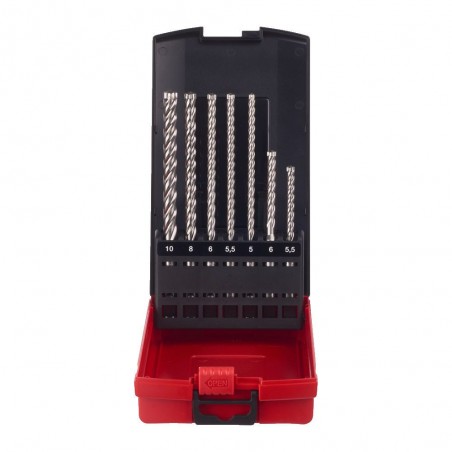 Zestaw wierteł do betonu SDS+ Milwaukee MX4, 7 szt