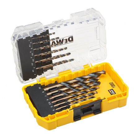 Zestaw wierteł HSS-G 1-10 mm DeWalt DT70728, 19 szt.