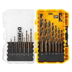Zestaw wierteł HSS-G 1-10 mm DeWalt DT70728, 19 szt.