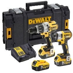 Zestaw Combo 18V DCD996 + Zakrętarka DCF887 + 3x5Ah DeWalt DCK276P3