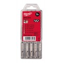 WIERTŁA Ø5 MM SDS-PLUS MILWAUKEE RX4 - 4 OSTRZOWE