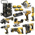 Zestaw Combo 18V 4x5Ah DeWalt DCK856P4, 8 el.