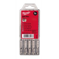 WIERTŁA Ø5 MM SDS-PLUS MILWAUKEE RX4 - 4 OSTRZOWE