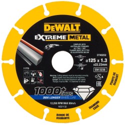 Tarcza diamentowa do metalu 125x22,2x1,3 mm DeWalt Extreme