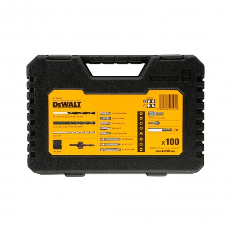 Zestaw wierteł i bitów 100 sztuk DeWalt DT71563QZ